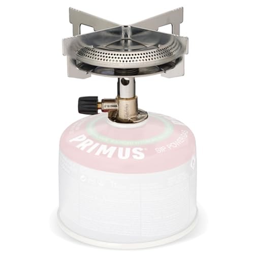 Primus MimerStove Gas Camping Stove, Silver, Standard Size