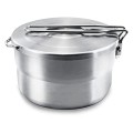 PWPAM Stainless Steel Outdoor Cooking Pot, 1.5L