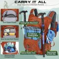 RAINSMORE 18L Hydration Backpack with 2L Bladder and Rain Cover
