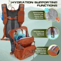 RAINSMORE 18L Hydration Backpack with 2L Bladder and Rain Cover
