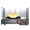 RAM ONLINE Camp Camping Stove Windshield, aluminium, compact folding