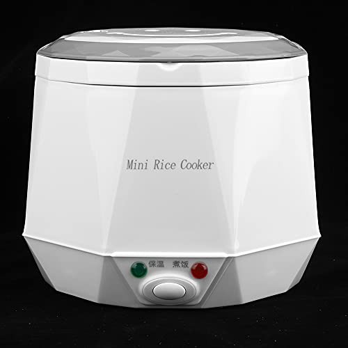 Riuulity 1.6L Portable Car Rice Cooker with Non-Stick Coating and Steaming Plate-1