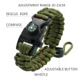 RLXMARTD Orange Emergency Sleeping Bag and Survival Bracelet Set, 1 Pack