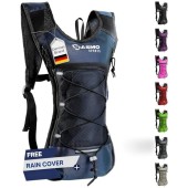 SASMO Sports Blue Hydration Backpack 6L Insulated Running Pack