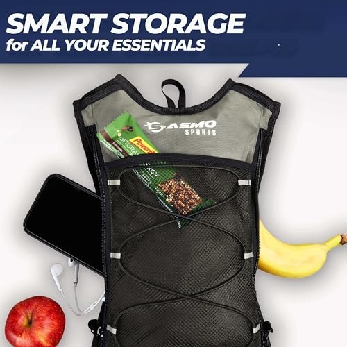 SASMO Sports Hydration Backpack 6L Insulated Running Pack, Sand-4