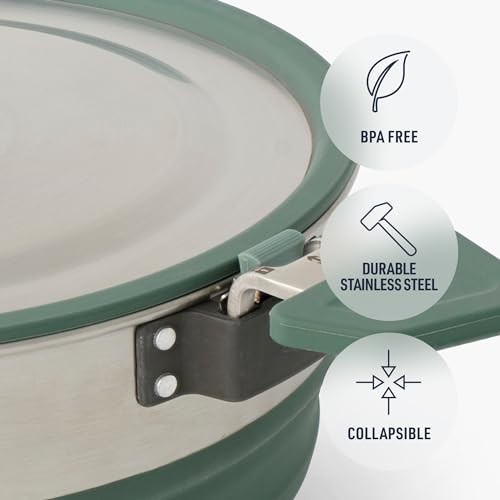 Sea to Summit Detour Stainless Steel Collapsible Pot, 5 L-3