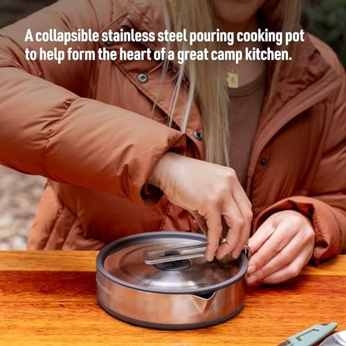Sea to Summit Detour Stainless Steel Collapsible Pouring Pot 1.8L-1
