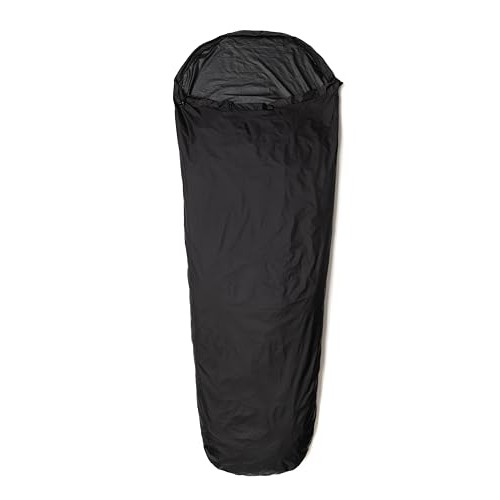 Snugpak Bivvi Bag WGTE Waterproof Sleeping Bag Cover, Black, Extra Long