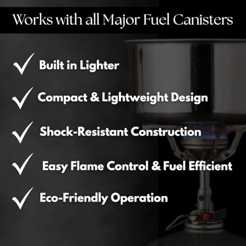 SOTO Amicus Stealth Gas Stove with Igniter-1