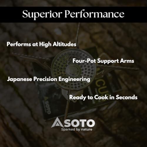 SOTO Amicus Stealth Gas Stove with Igniter-2