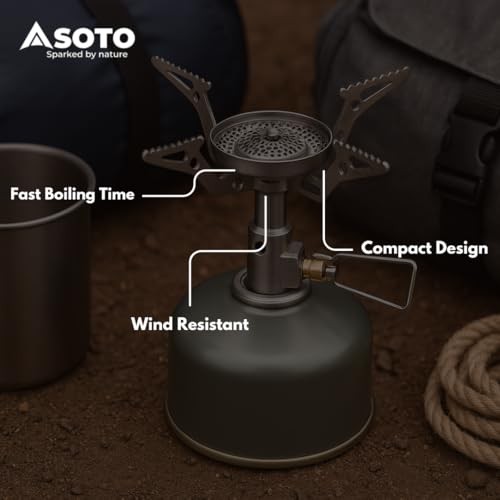 SOTO Amicus Stealth Gas Stove with Igniter-3