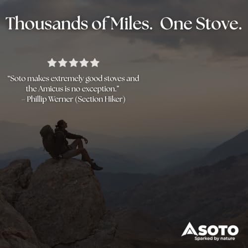 SOTO Amicus Stealth Gas Stove with Igniter-6