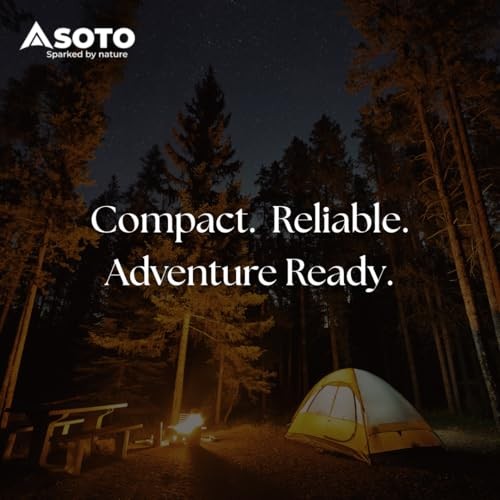 SOTO Amicus Stealth Gas Stove with Igniter-7