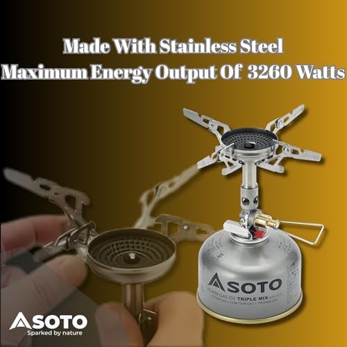 SOTO WindMaster 4-Flex Camping Stove-5