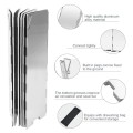 YWKJDDM 12-Plate Folding Stove Windscreen with Drawstring Bag