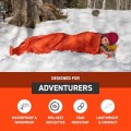 Survive Outdoors Longer Emergency Bivvy Bag, Adult Unisex, Orange, Standard