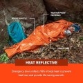 Survive Outdoors Longer Emergency Bivvy Bag, Adult Unisex, Orange, Standard