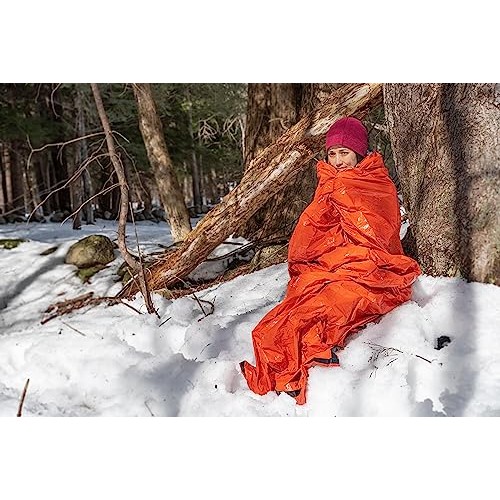 Survive Outdoors Longer Emergency Bivvy Bag, Adult Unisex, Orange, Standard-8