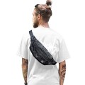 SZSYCN Crossbody Sling Bag, A1-camouflage Black, Waterproof Waist Bag with D Ring