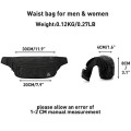 SZSYCN Crossbody Sling Bag, A1-camouflage Black, Waterproof Waist Bag with D Ring