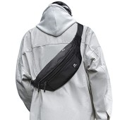 SZSYCN Waterproof Crossbody Sling Bag, A2-black