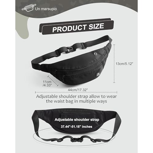 SZSYCN Waterproof Crossbody Sling Bag, A2-black-2