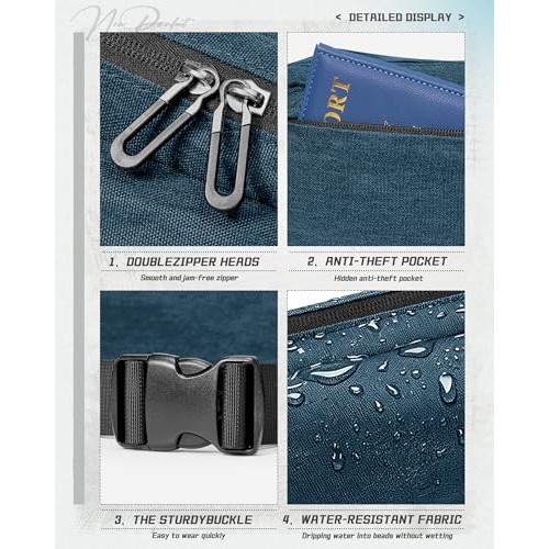 SZSYCN Crossbody Sling Bag for Women, Waterproof Waist Bag with D Ring, D2-black Grey-6