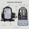 TARION 15L Waterproof Camera Backpack with 15.6