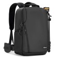 TARION TR-XL Camera Backpack, Black, 15.6in Laptop Sleeve