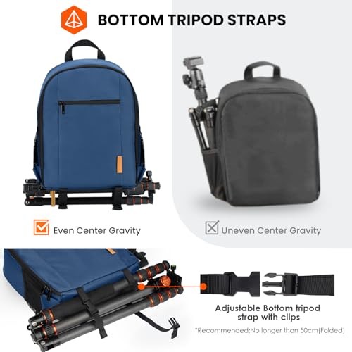 TARION TB-M Camera Backpack for Photographers, Blue, M-3