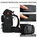 TARION PB02 Large Camera Backpack 30L with 17.3-inch Laptop Compartment, Side Access, Tripod Holder and Waterproof Rain Cover