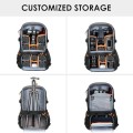 TARION PB02 Large Camera Backpack 30L with 17.3-inch Laptop Compartment, Side Access, Tripod Holder and Waterproof Rain Cover
