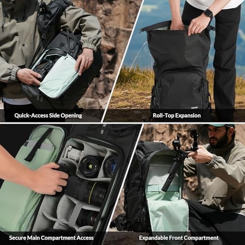 TARION Xprober 35L Large Camera Backpack for Photographers-6