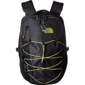 The North Face Borealis Backpack, Asphalt Grey/Sulphur Spring Green, One Size