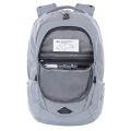 The North Face Connector Unisex Backpack, 28 L, Mid Grey Dark Heather