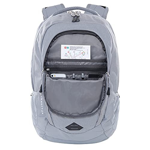 The North Face Connector Unisex Backpack, 28 L, Mid Grey Dark Heather-3