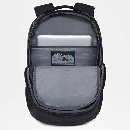 The North Face Connector Unisex Backpack with Laptop Sleeve and Padded Back Panel, TNF Black-2