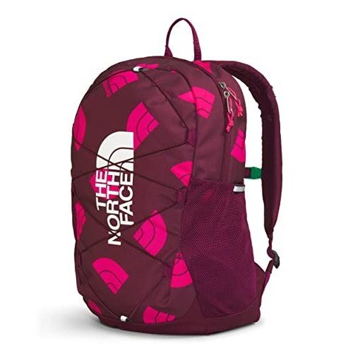 The North Face Jester Kids' Backpack, Boysenberry Next Gen Logo Print / Mr. Pink / TNF White, One Size-1