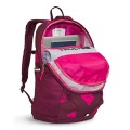 The North Face Jester Kids' Backpack, Boysenberry Next Gen Logo Print / Mr. Pink / TNF White, One Size