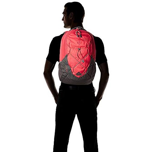 The North Face Jester Backpack, Rage Red/Asphalt Grey, One Size-1