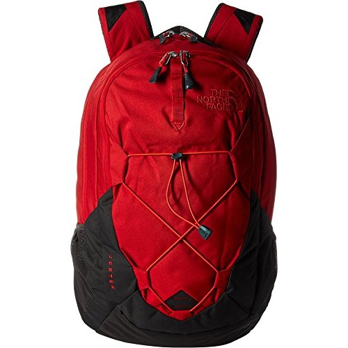 The North Face Jester Backpack, Rage Red/Asphalt Grey, One Size