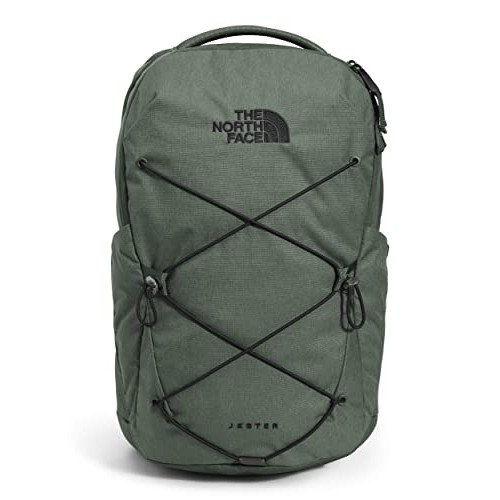 The North Face Jester Backpack, Thyme Light Heather/TNF Black, One Size
