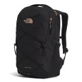 The North Face Jester Backpack, Tnf Black-Burnt Coral Metallic, One Size