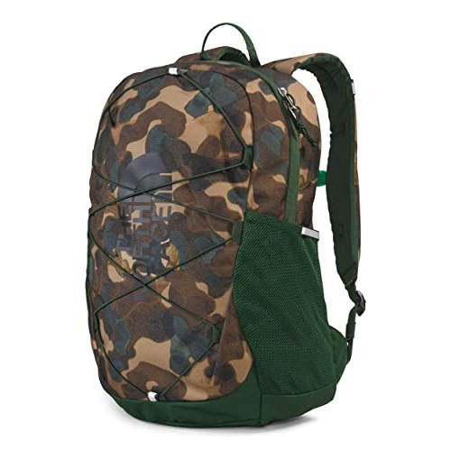 The North Face Jester Kids' Backpack, Utility Brown Camo Texture Print/Pine Needle/Tnf Black, One Size-1