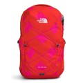 The North Face Jester Everyday Laptop Backpack, PFAS Free, Fiery Red Next Gen Logo Print/Mr. Pink, One Size, Classic