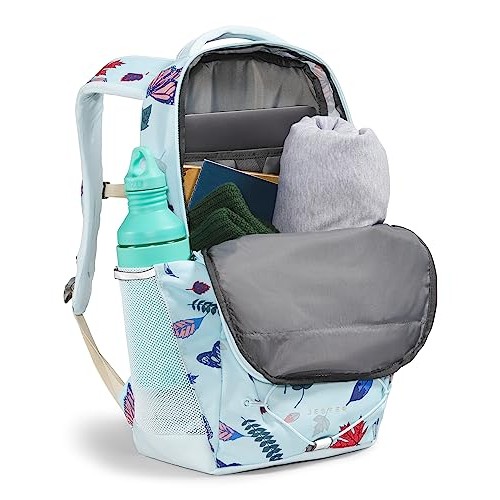 The North Face Jester Everyday Laptop Backpack, PFAS Free, Icecap Blue Fall Wanderer Print/Icecap Blue/Gravel, One Size, Classic-3