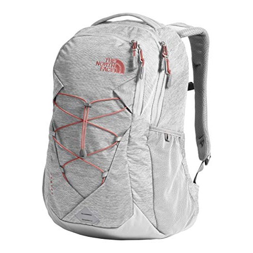 The North Face Jester Pack Backpack, Tnf Dark Grey Heather/Spiced Coral, One Size-1