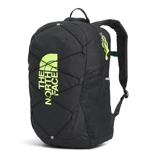 The North Face Kids Court Jester Backpack 24.6L, Asphalt Grey/Led Yellow-1