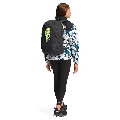 The North Face Kids Court Jester Backpack 24.6L, Asphalt Grey/Led Yellow-4