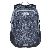 The North Face Borealis Classic Backpack, High Rise Grey Feather Leaf Print/Tnf Black, One Size